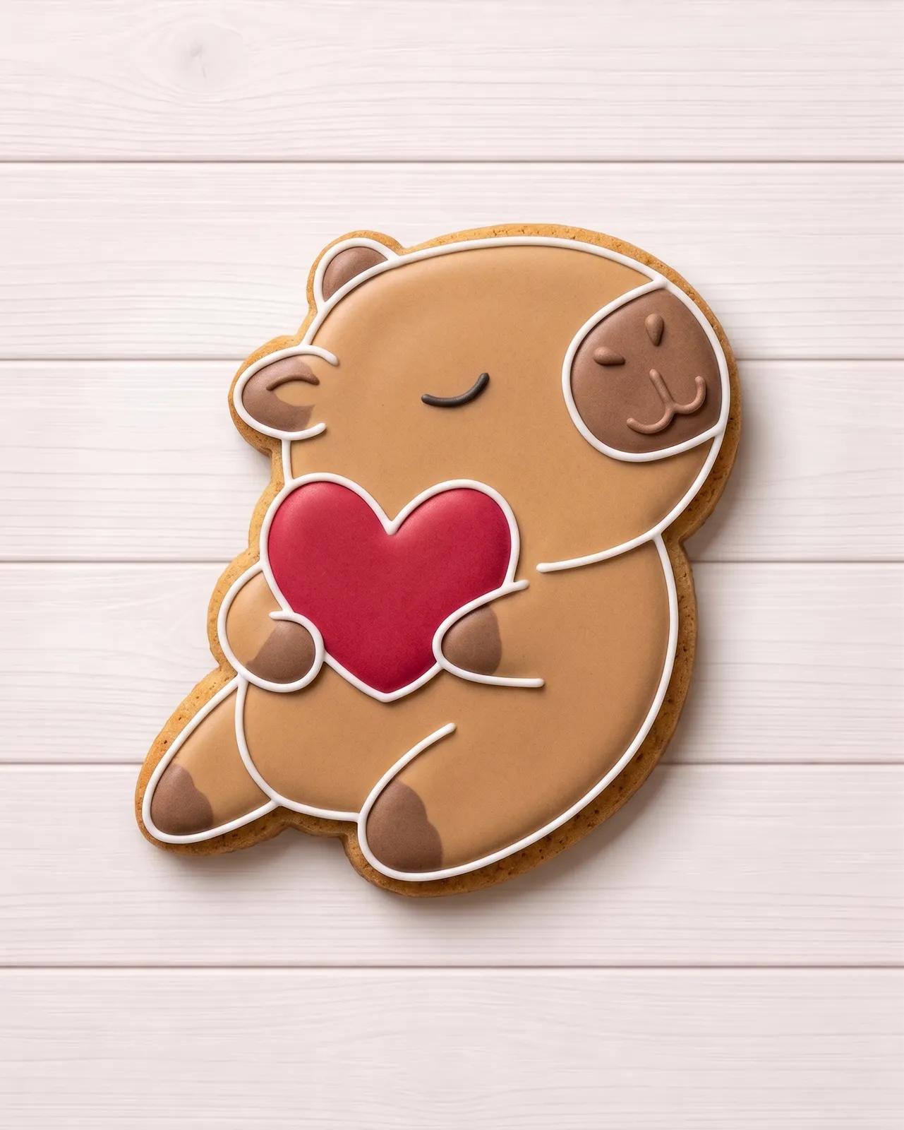 ANIMALES - CAPIBARA CORAZON 3