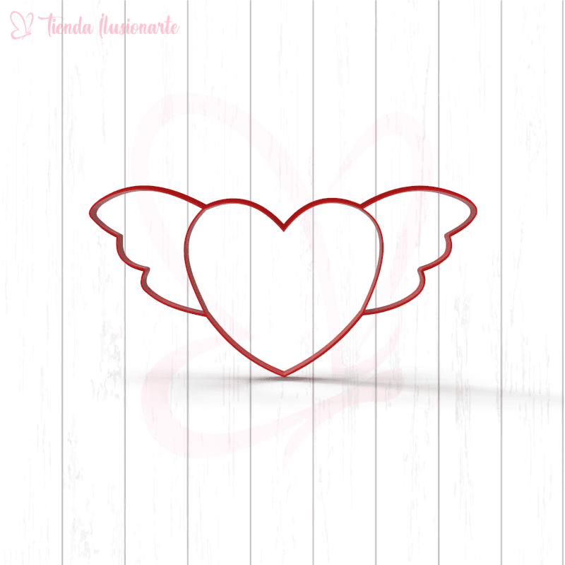 Corazón con alas - San Valentín