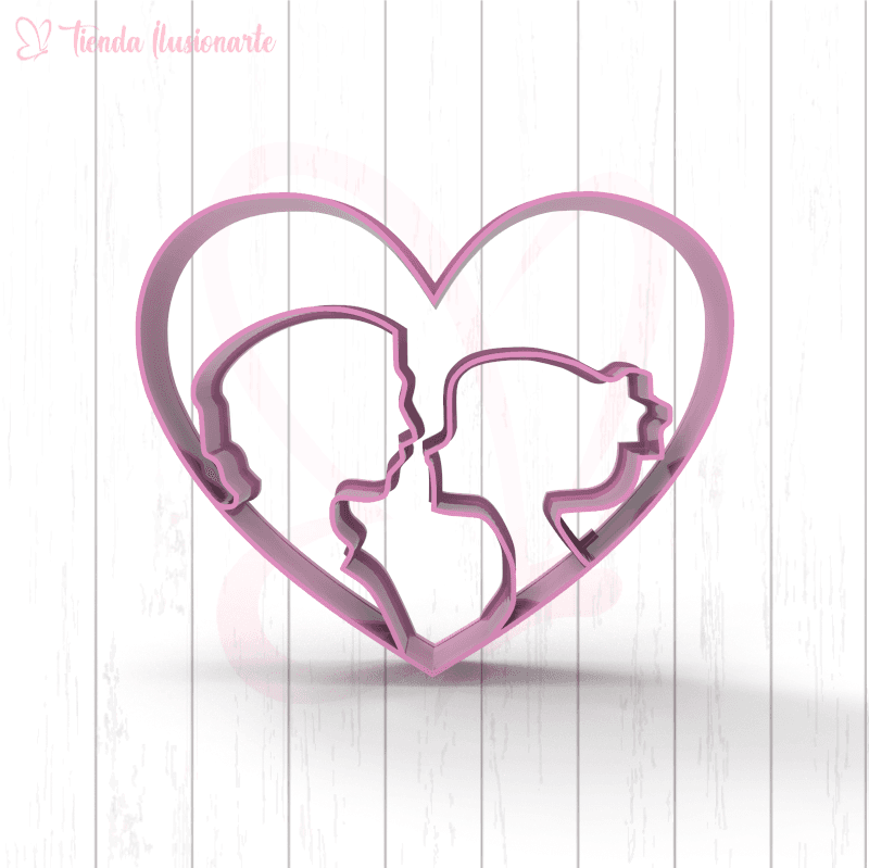 Corazón pareja - San Valentín