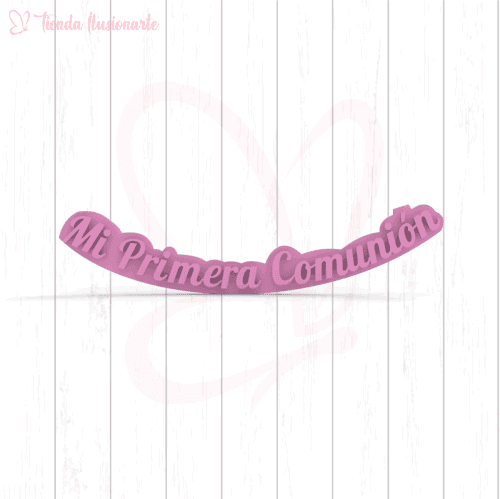 Sello Mi primera comunión para tortas 15cm