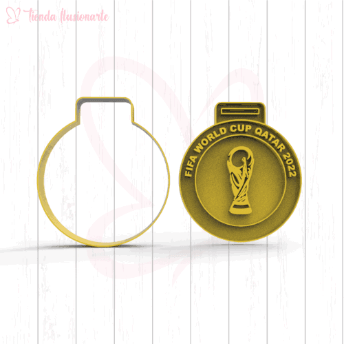 Medalla campeones del mundo Qatar