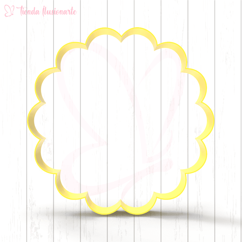 Circulo rizado 12cm