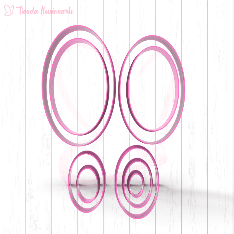 Set ovalos x10