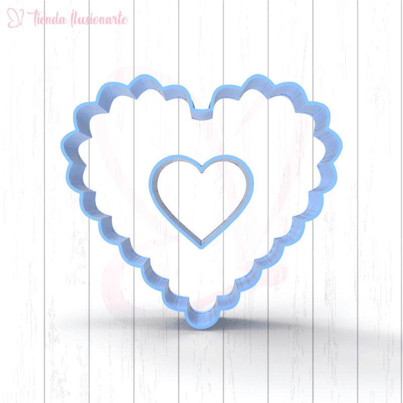 Corazón rizado
