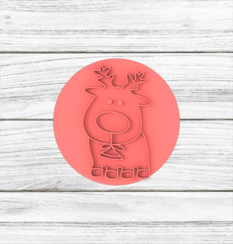 Sello/Stamp Reno Navidad