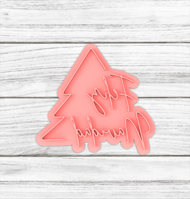 Sello/Stamp Pino Feliz Navidad