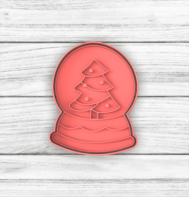 Esfera con Pino Navidad