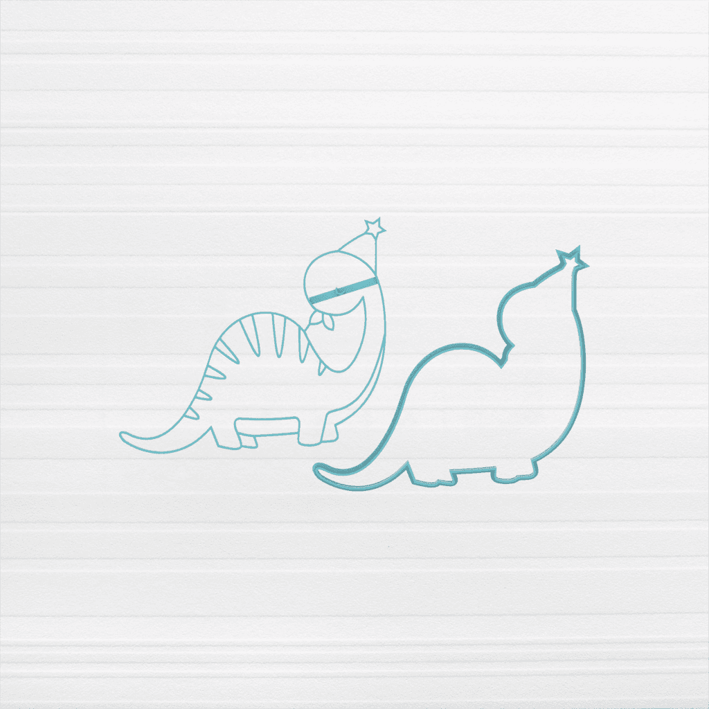Dinosaurio con Bonete