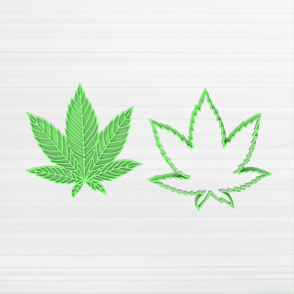 Hoja de Cannabis