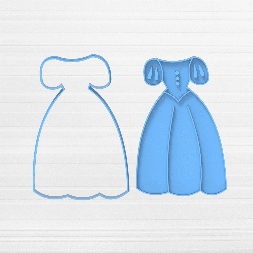 Vestido Blancanieves