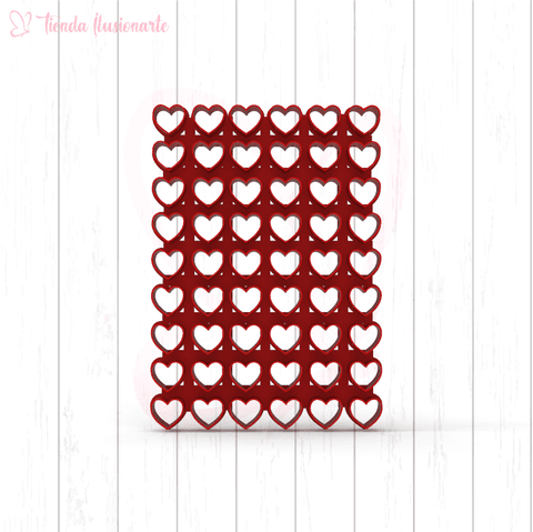 Texturizador/Multi Cortante Corazones 2cm