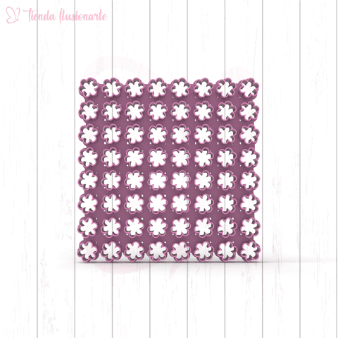 Texturizador/Multi Cortante Flores 2cm