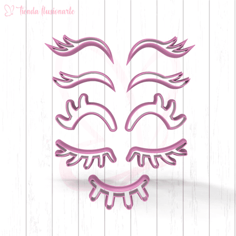 Set Ojos de Unicornio