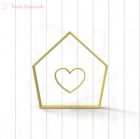 Casa con corazón c942