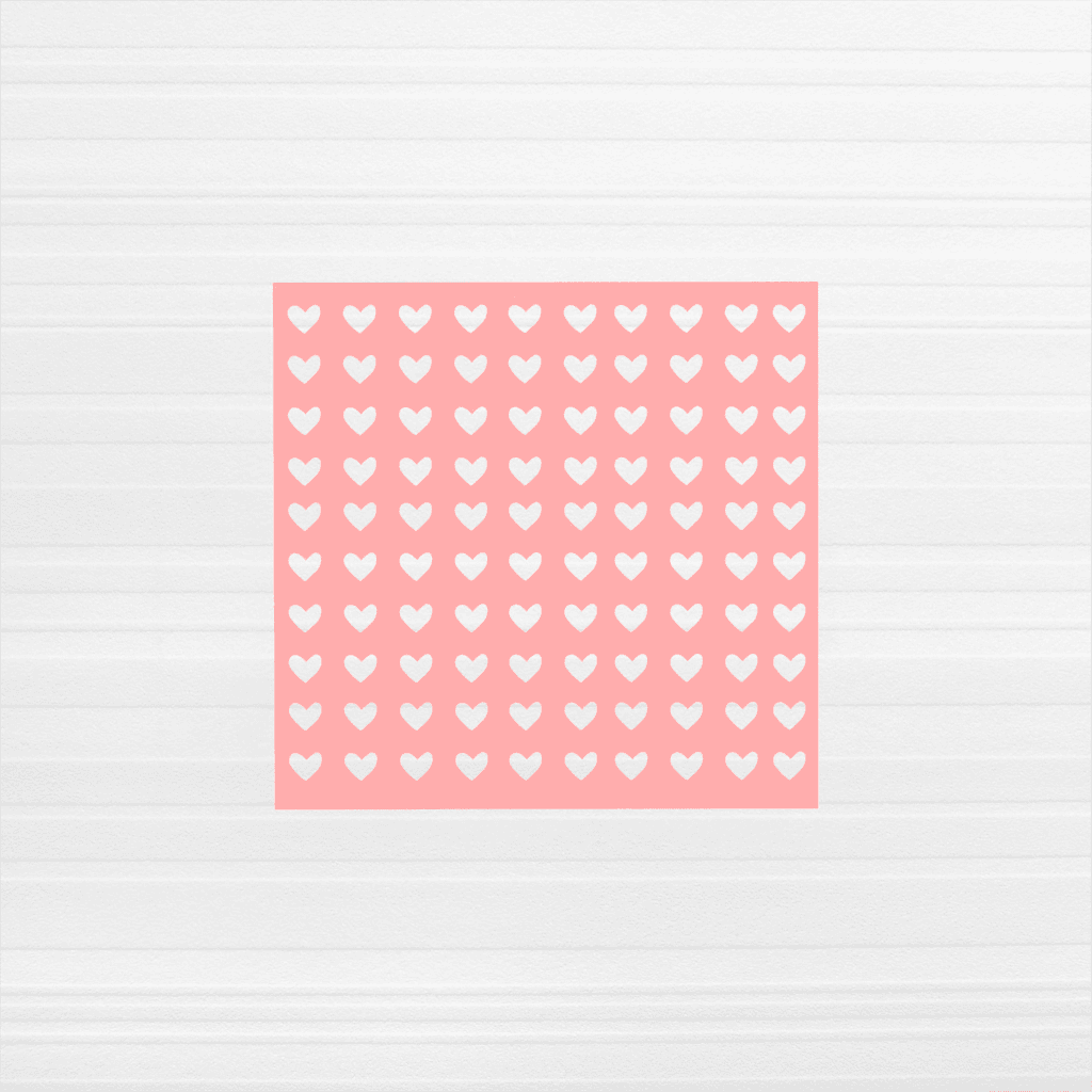 Stencils para Sprinkles/Texturizador Corazón