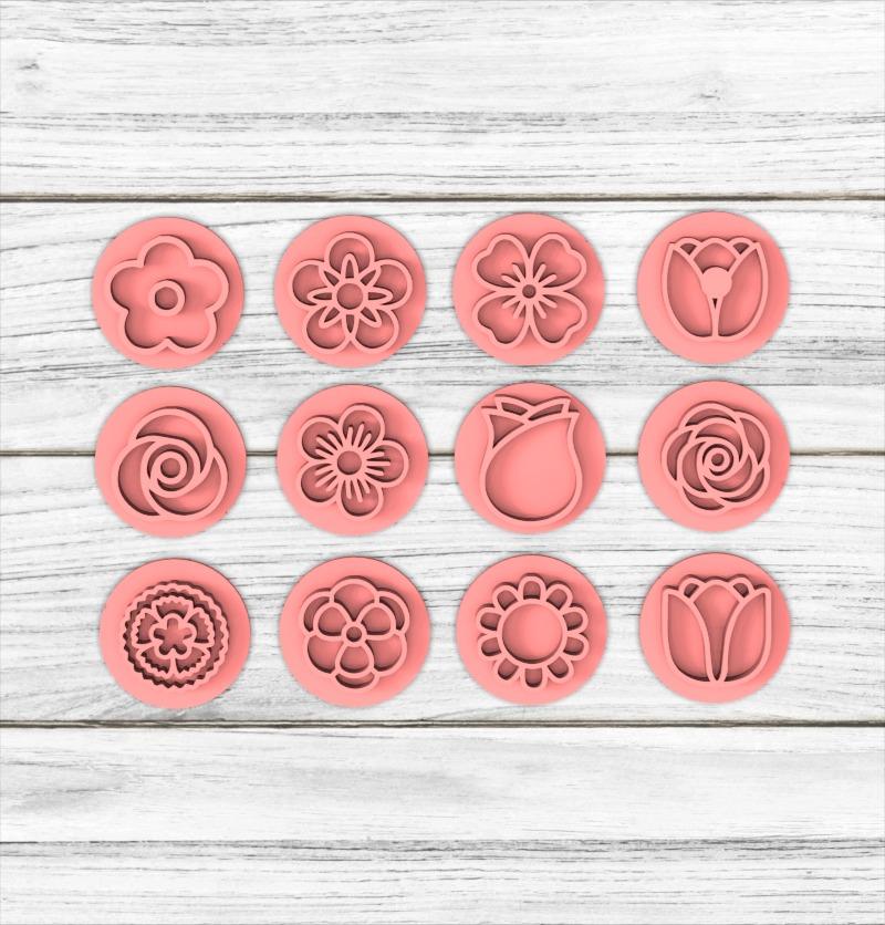 Set Sellitos x12 Flores